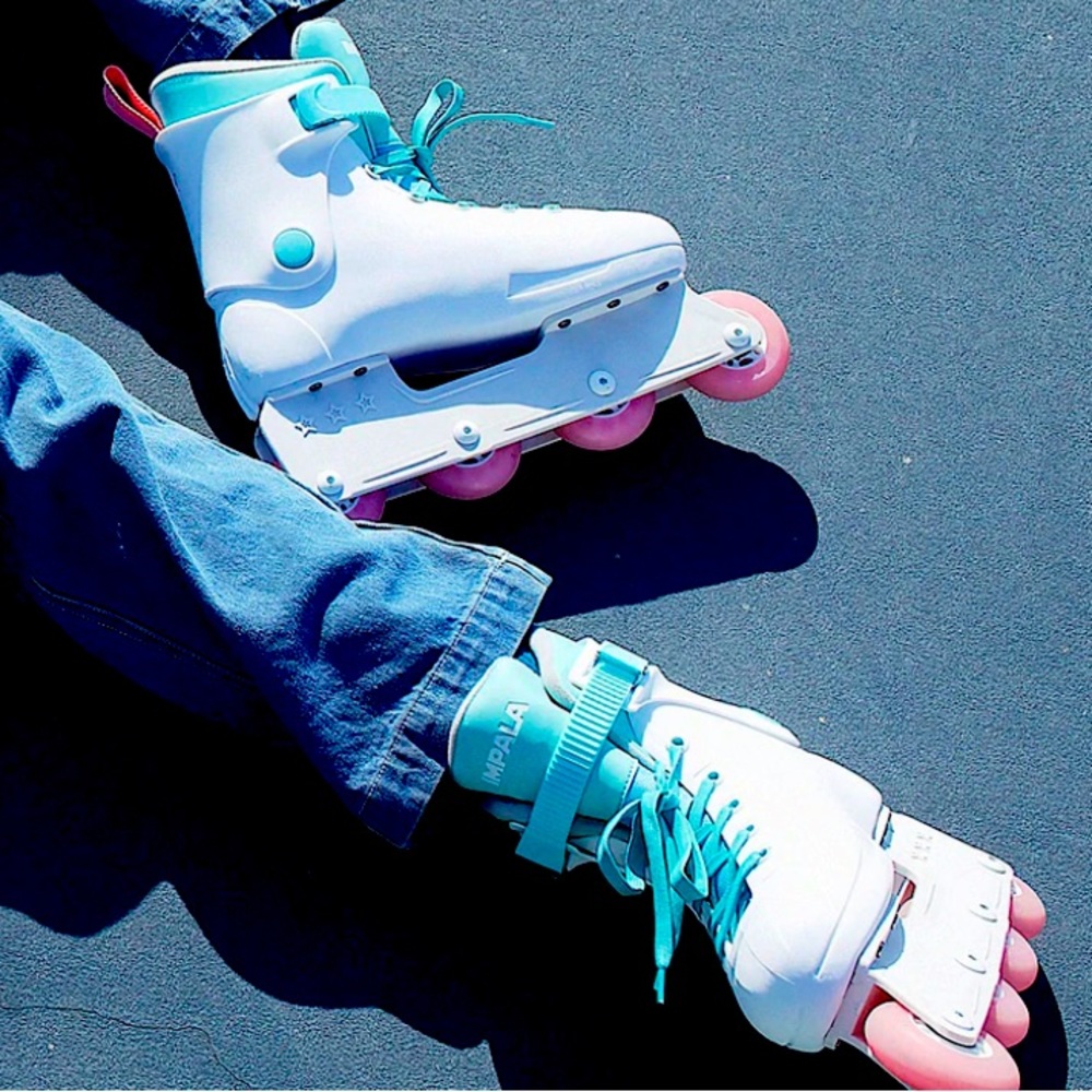 Impala Lightspeed Inline Skate - White - LIKE NEW (worn twice)